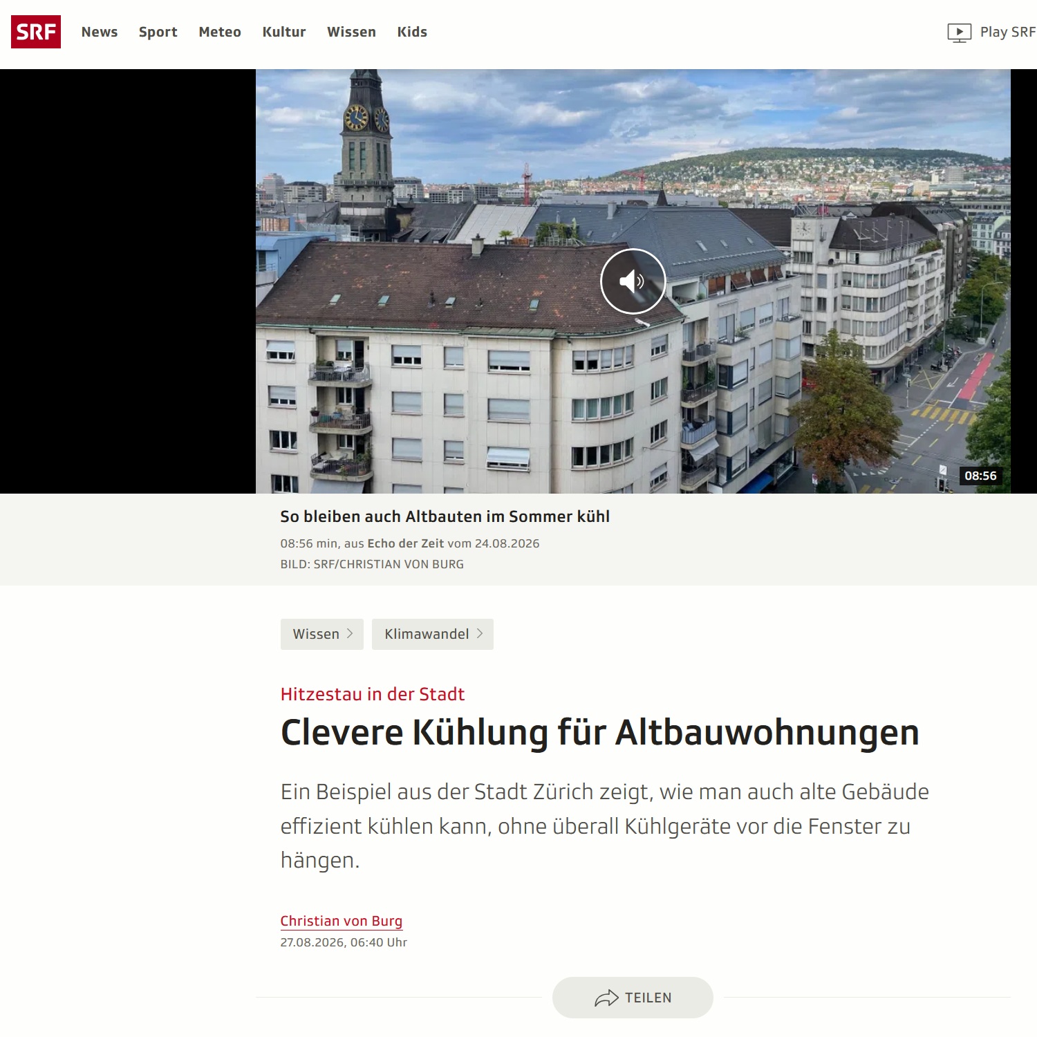 Zwei Fliegen mit einer Klappe